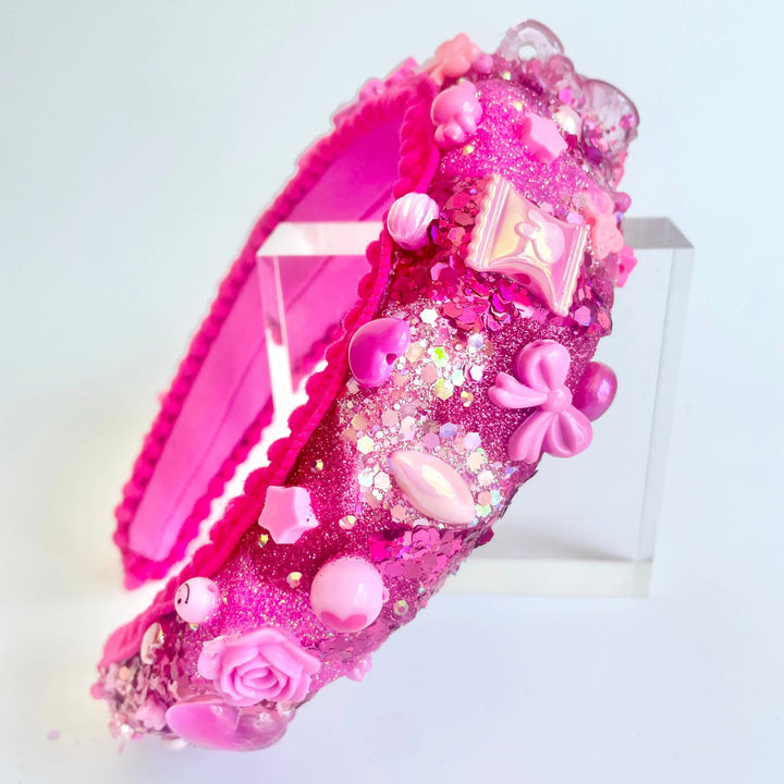 Jesse - Quins - Bedazzled Barbie Headband | Geelong Artist - Hair Accessories