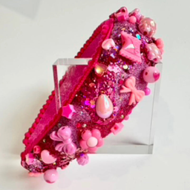Jesse - Quins - Bedazzled Barbie Headband | Geelong Artist - Hair Accessories