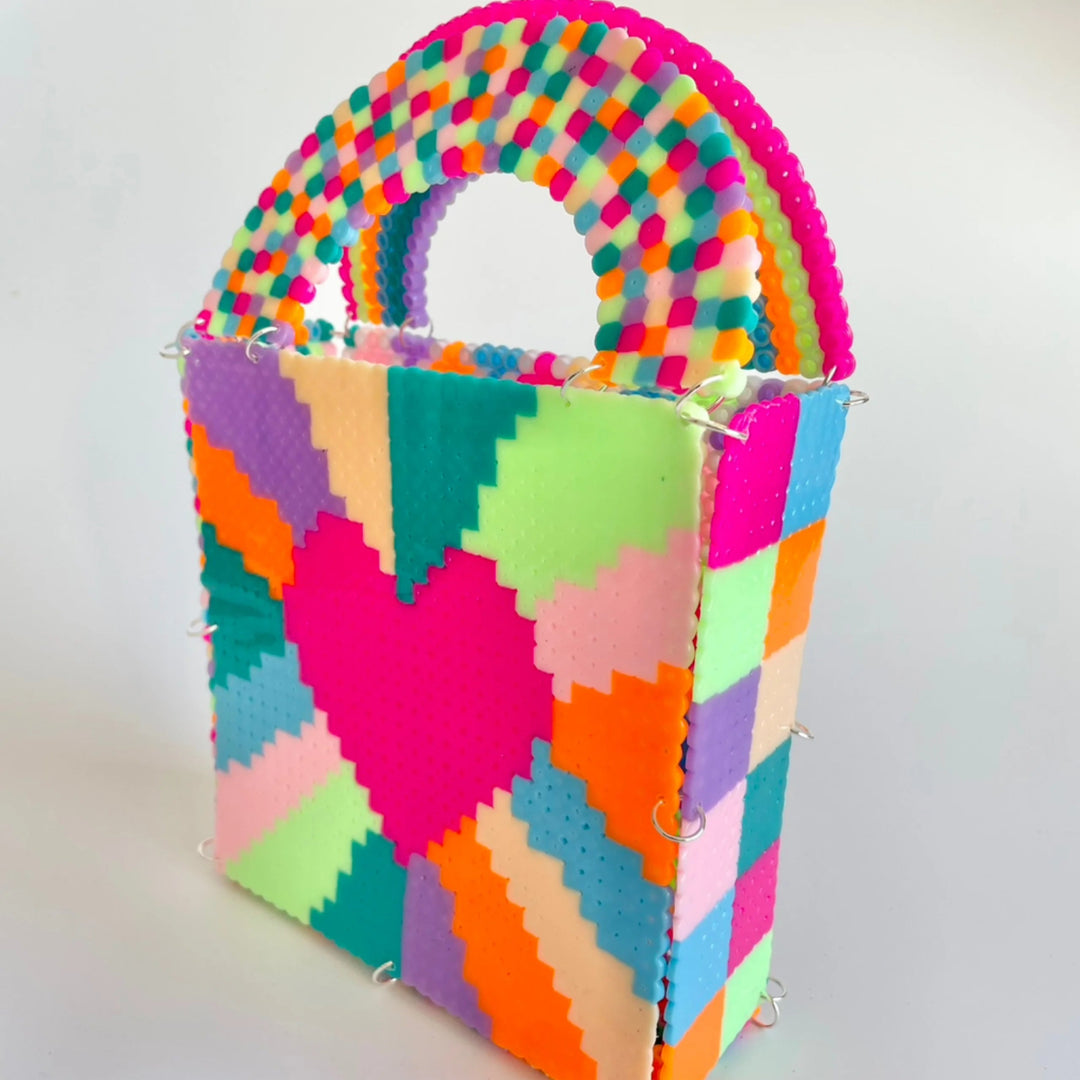 Jesse - Quins - Heartbeam Harley Fuse Bead Bags | Geelong Artist - Hair Accessories