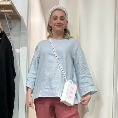 Jesse - Quins - White Whitney Headband | Geelong Artist - Hair Accessories