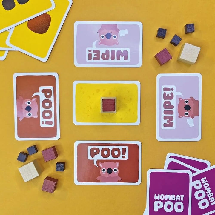 Joey Games Australian Board Games - Wombat Poo - Kids Games