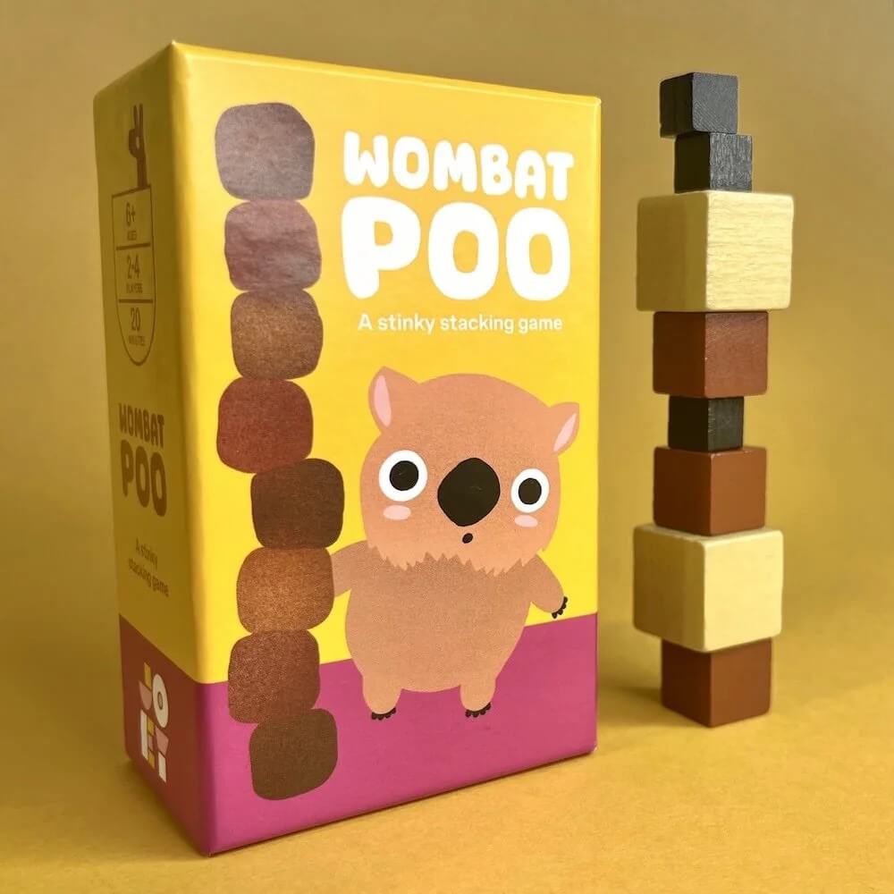 Joey Games Australian Board Games - Wombat Poo - Kids Games
