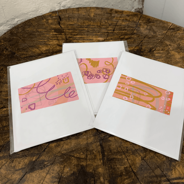 Katie Ramage Art Greeting Card - Individually Painted Cards by Geelong Artist - Greeting Card - Jesse - Quins