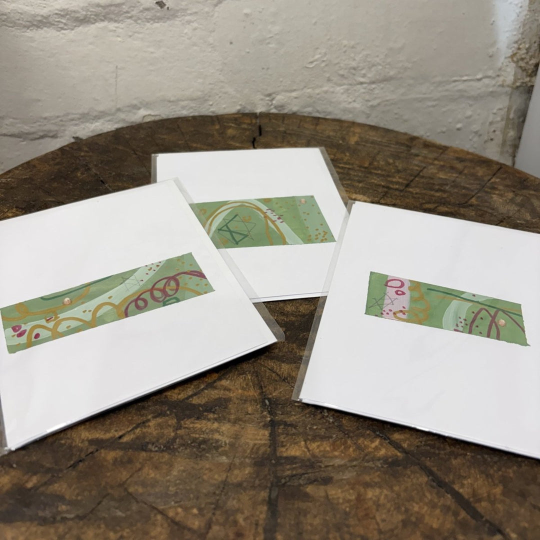 Katie Ramage Art Greeting Card - Individually Painted Cards by Geelong Artist - Greeting Card - Jesse - Quins