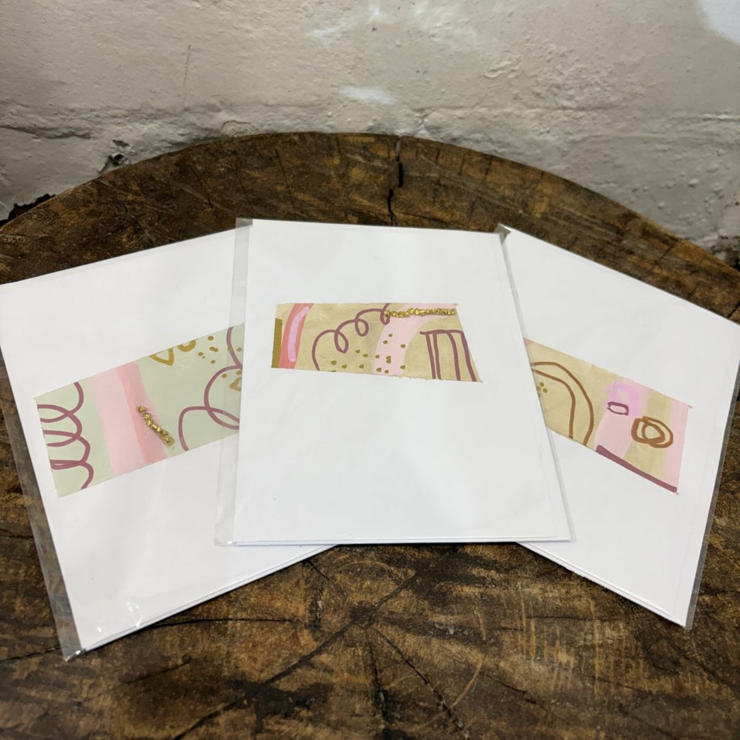 Katie Ramage Art Greeting Card - Individually Painted Cards by Geelong Artist - Greeting Card - Jesse - Quins