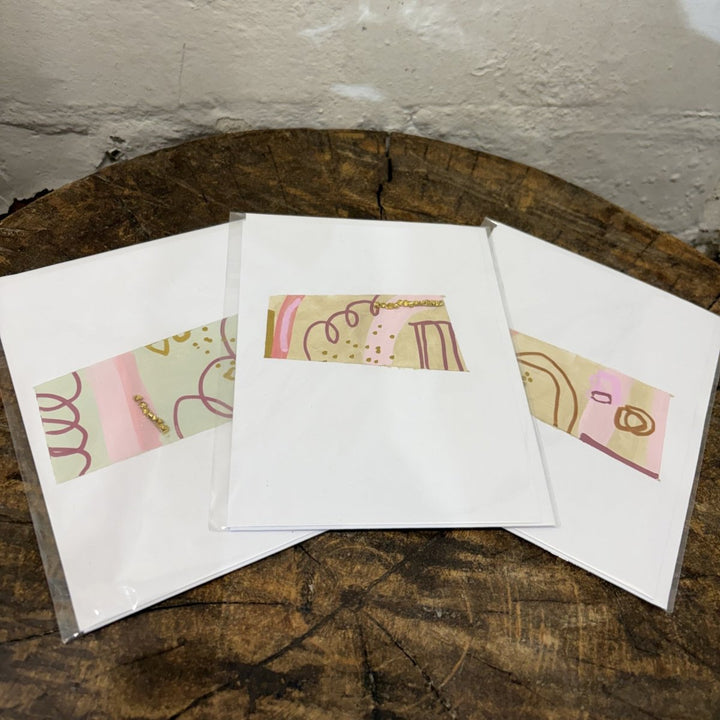 Katie Ramage Art Greeting Card - Individually Painted Cards by Geelong Artist - Greeting Card - Jesse - Quins