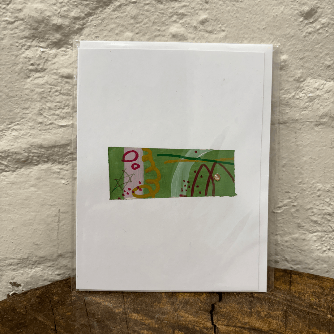Katie Ramage Art Greeting Card - Individually Painted Cards by Geelong Artist - Greeting Card - Jesse - Quins