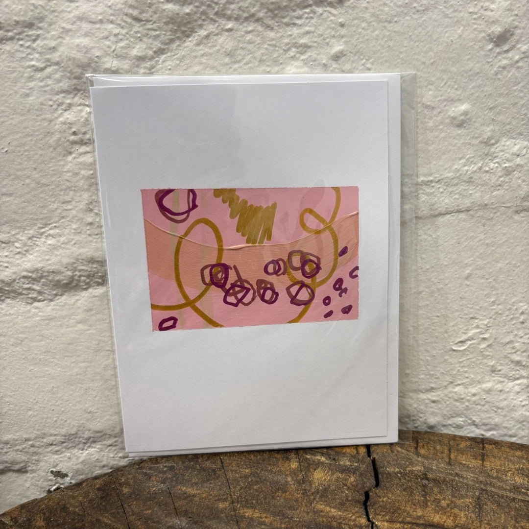 Katie Ramage Art Greeting Card - Individually Painted Cards by Geelong Artist - Greeting Card - Jesse - Quins