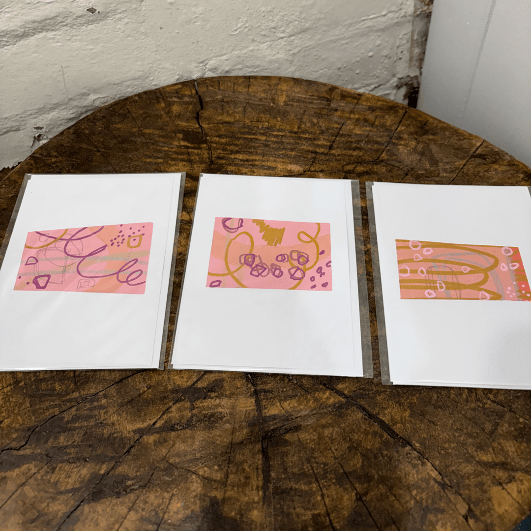Katie Ramage Art Greeting Card - Individually Painted Cards by Geelong Artist - Greeting Card - Jesse - Quins