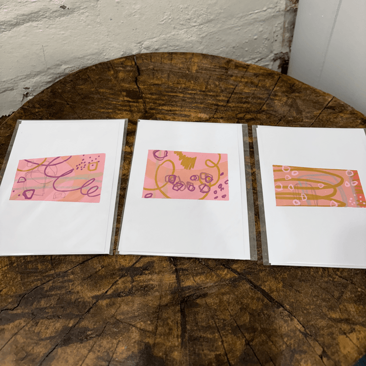 Katie Ramage Art Greeting Card - Individually Painted Cards by Geelong Artist - Greeting Card - Jesse - Quins