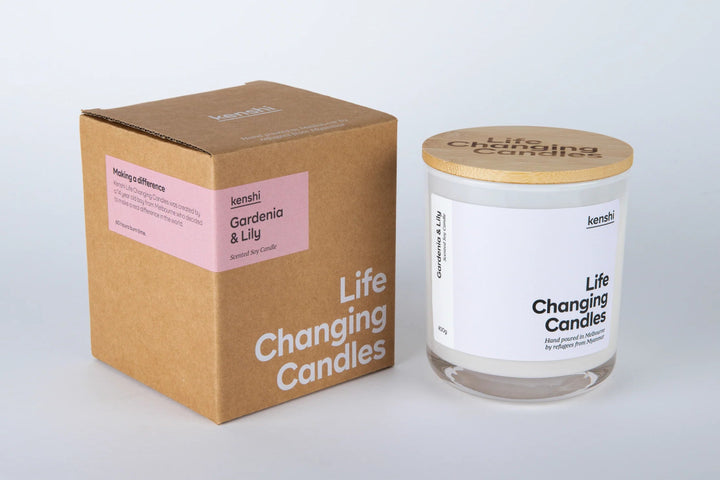 Kenshi Candles - Gardenia & Lily - Candles
