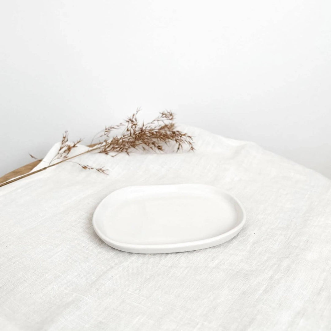 Kim Wallace Ceramics - Oval Soap Dish - Ceramics - KIm Wallace Ceramics