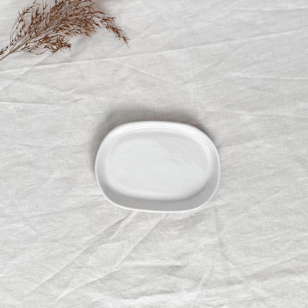 Kim Wallace Ceramics - Oval Soap Dish - Ceramics - KIm Wallace Ceramics