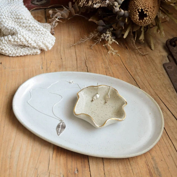 Kim Wallace Ceramics - Shoreline Jewellery Dish - Ceramics - KIm Wallace Ceramics