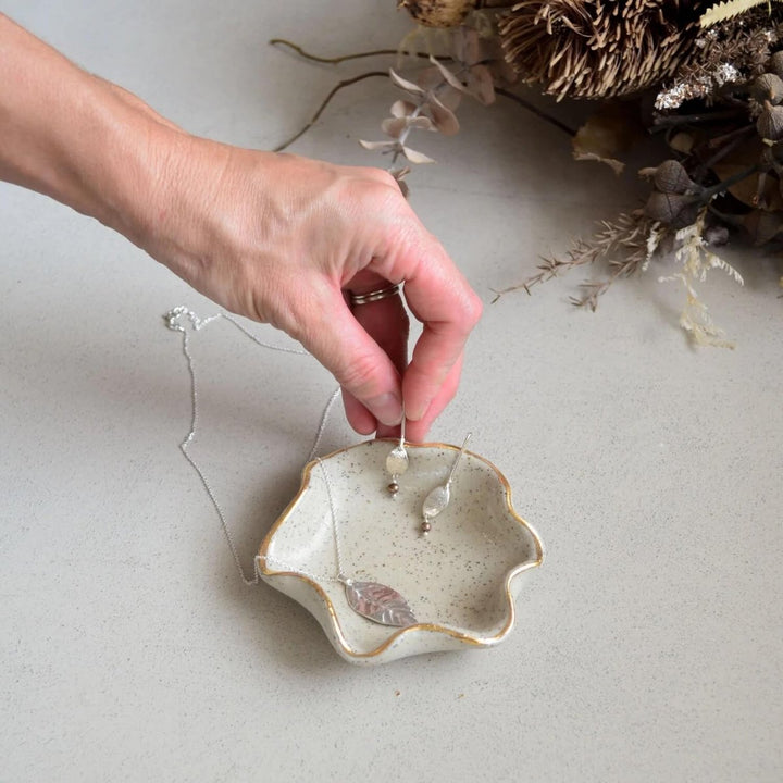 Kim Wallace Ceramics - Shoreline Jewellery Dish - Ceramics - KIm Wallace Ceramics