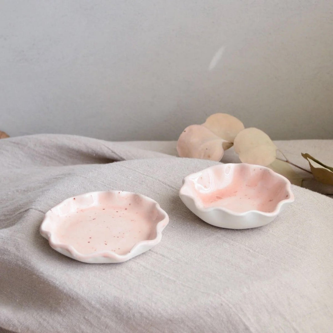 Kim Wallace Ceramics - Small Ruffle Bowls & Dishes - Ceramics - KIm Wallace Ceramics