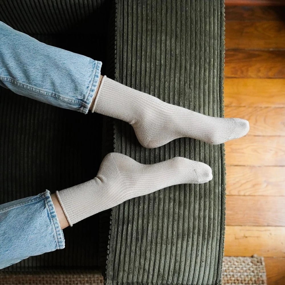Klue Glitter Lurex Socks | Made from Bamboo Lyocell-Socks-Klue