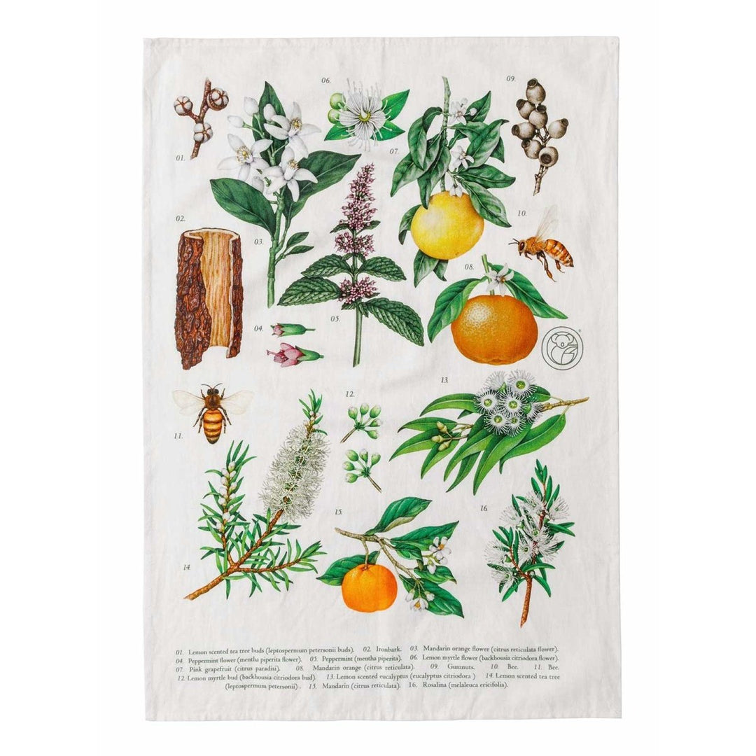 Koala Eco Terra Botanica Tea Towel - Kitchen