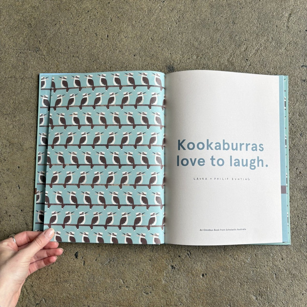 Kookaburras love to laugh by Laura & Philip Bunting-Childrens Books-Book