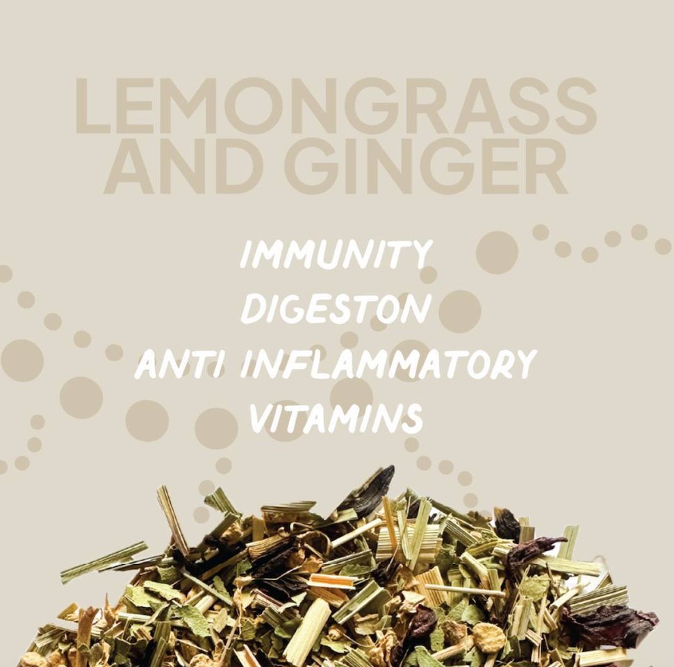 Lemongrass & Ginger Dawn | Blak Brews - Native Australian Tea-Blak Brews-Tea-Jade and May
