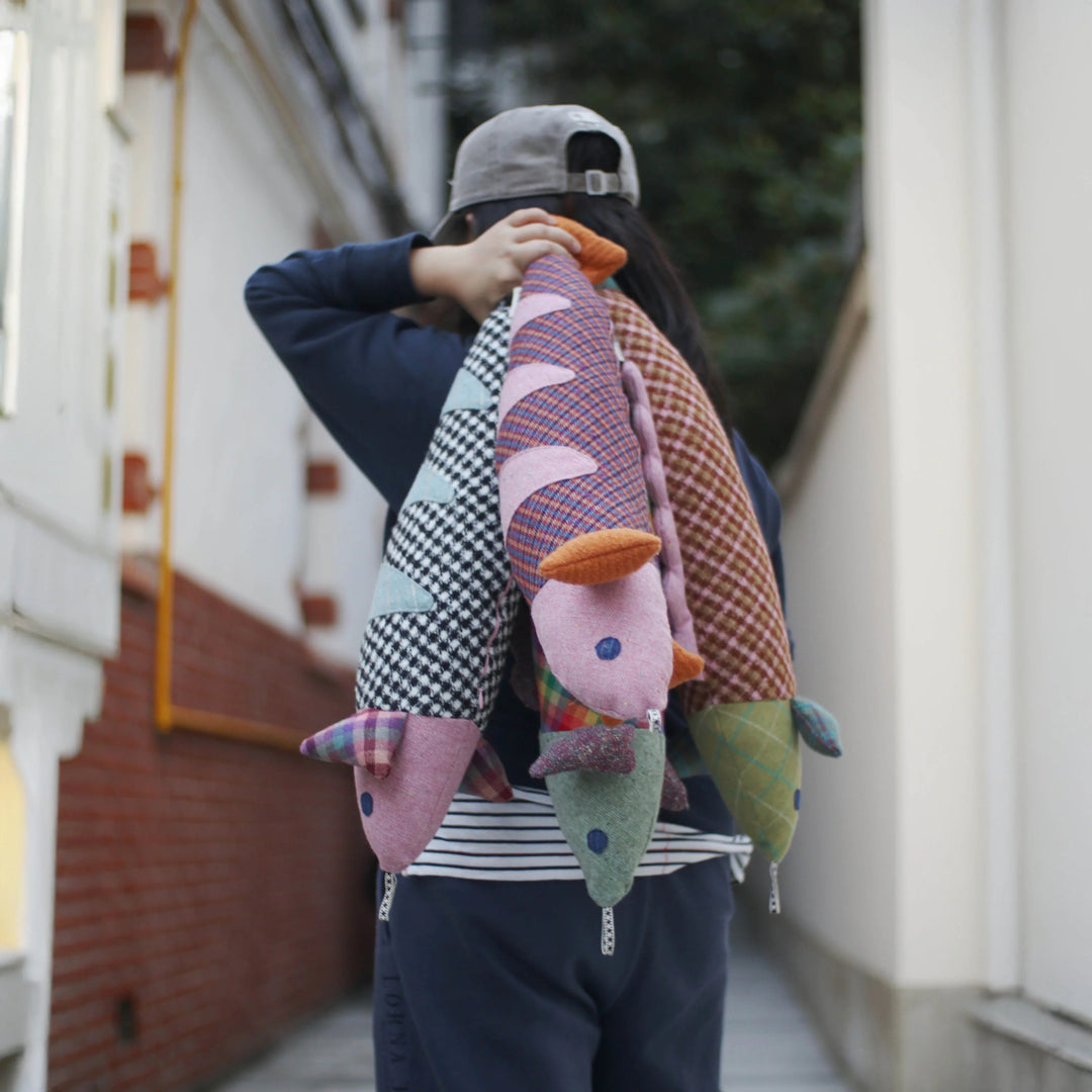 Lucky Fish Cushions by Brut Cake