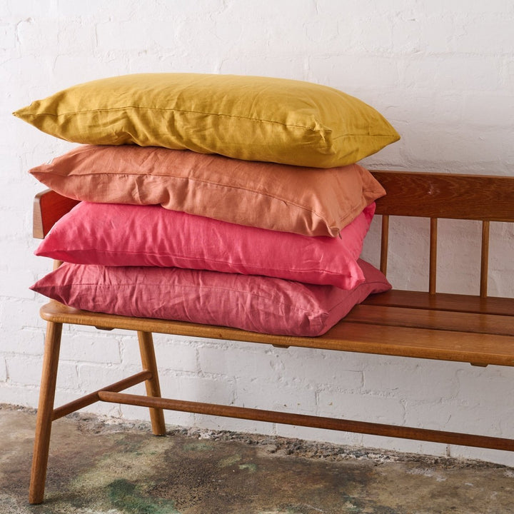 Linen Pillowcase - Earthy Tones - Pillowcase