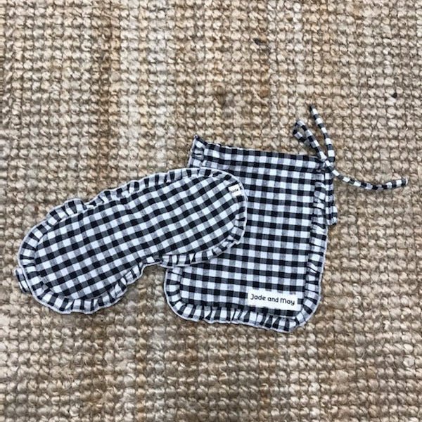 Linen Pyjama Set & Sleep Mask Bundle - Bundles - Jade and May Linen