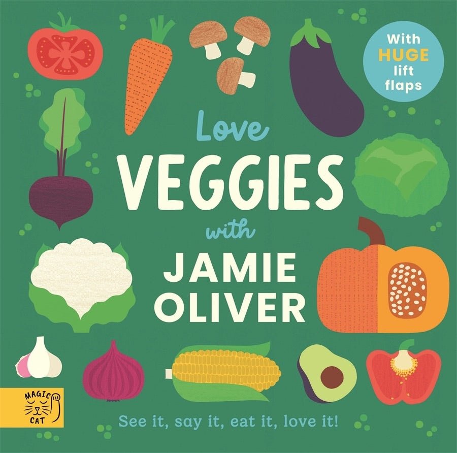 Love Veggies with Jamie Oliver-Kids Books-Book