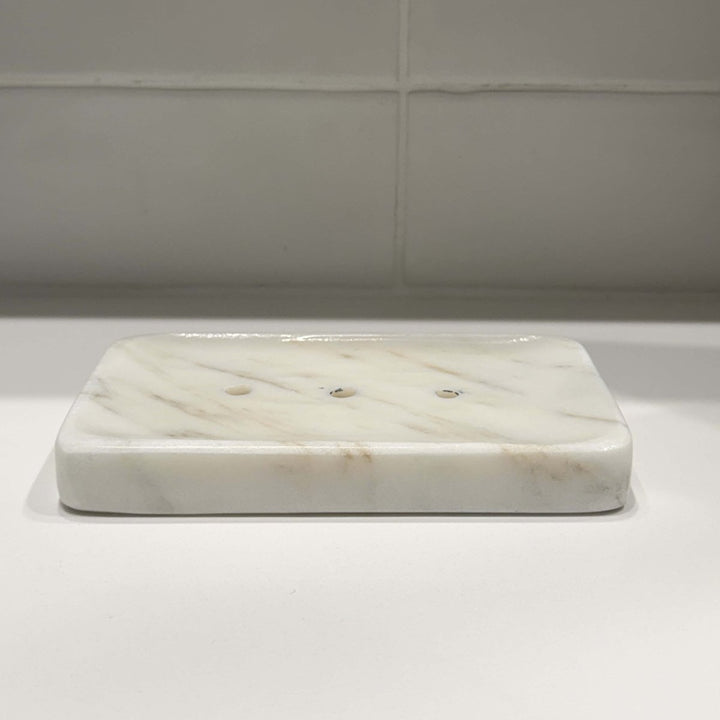 Marble Soap Dish &amp; Facial Soap - Bundle-Soap and Soap Dishes-Jade and May Bath