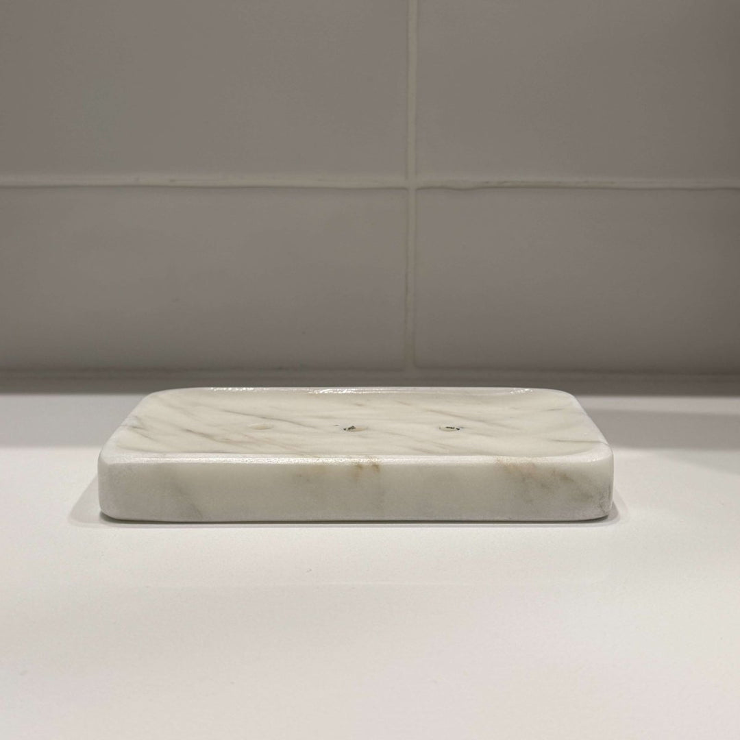 Marble Soap Dish - Soap and Soap Dishes - Jade and May Bath