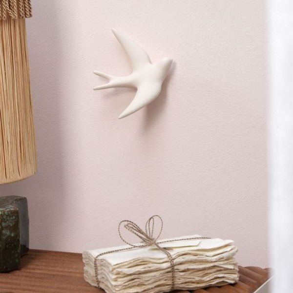 Monochromic French Ceramics - The Swallow (Volage) - Art