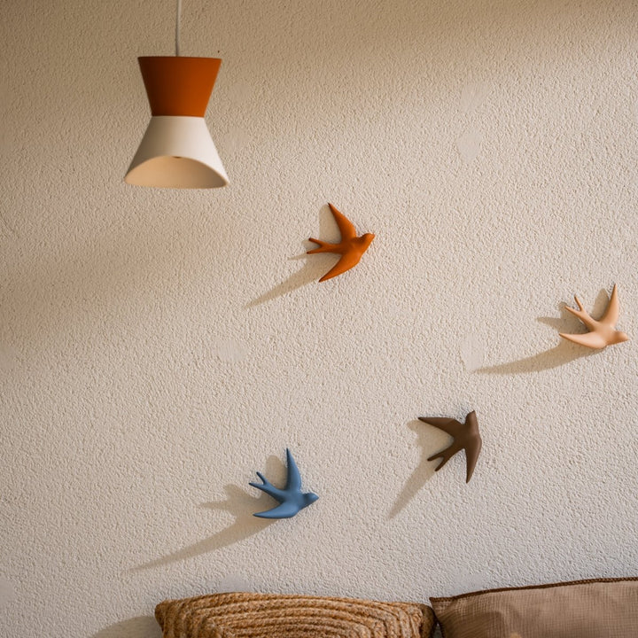 Monochromic French Ceramics - The Swallow (Volage) - Art