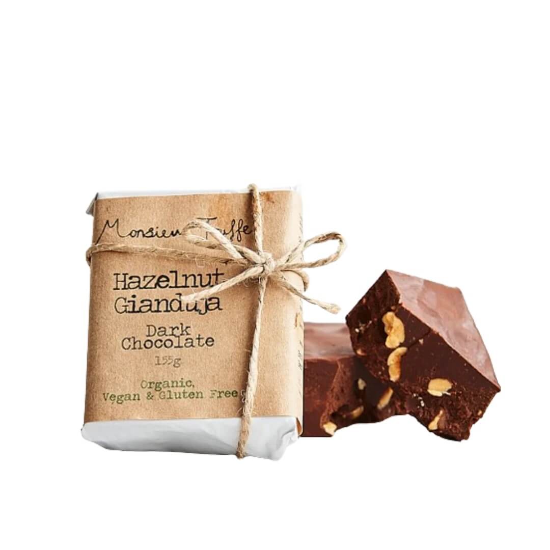 Monsieur Truffe Dark Chocolate Gianduja - Food and Drink