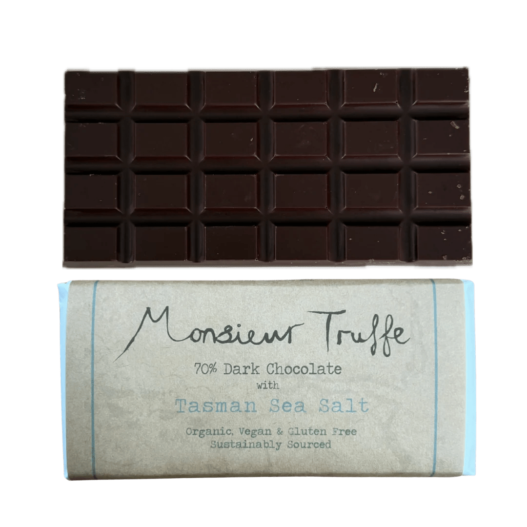 Monsieur Truffe - Dark Chocolate Tasman Sea Salt - Food and Drink