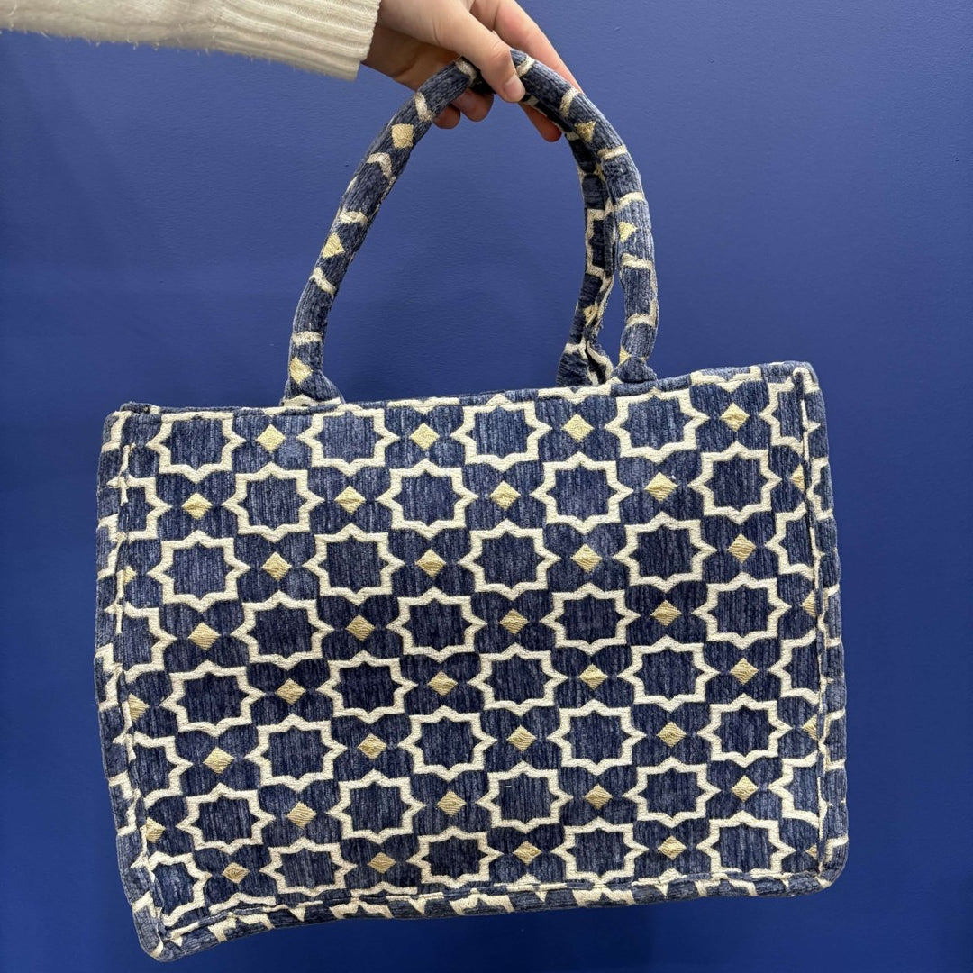 Moroccan Blanket Bag | Made in Morocco - Tote Bag