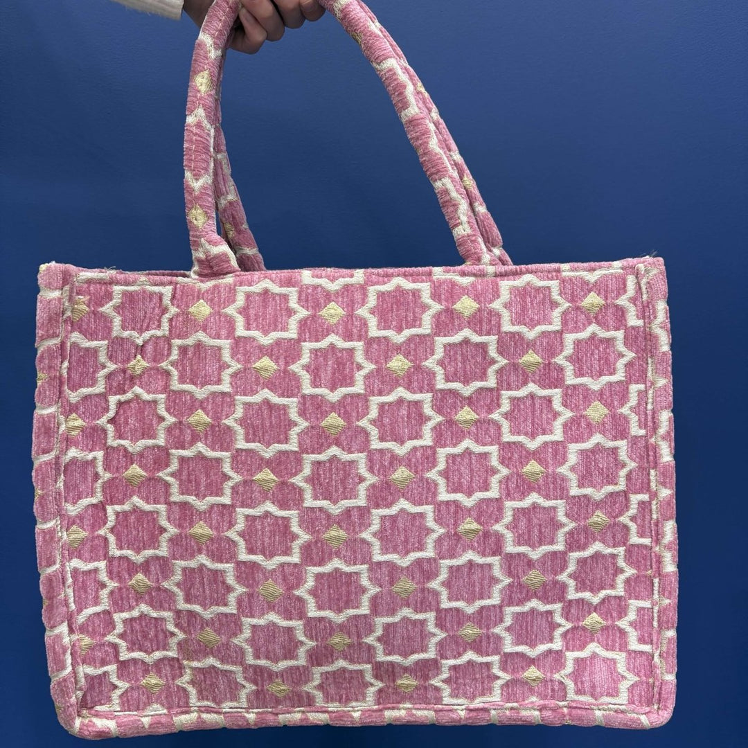 Moroccan Blanket Bag | Made in Morocco - Tote Bag