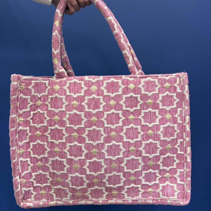 Moroccan Blanket Bag | Made in Morocco - Tote Bag