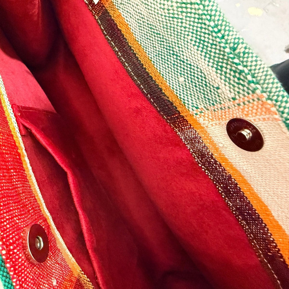 Moroccan Blanket Tote Bag - Tote Bag - Jade and May Accessories