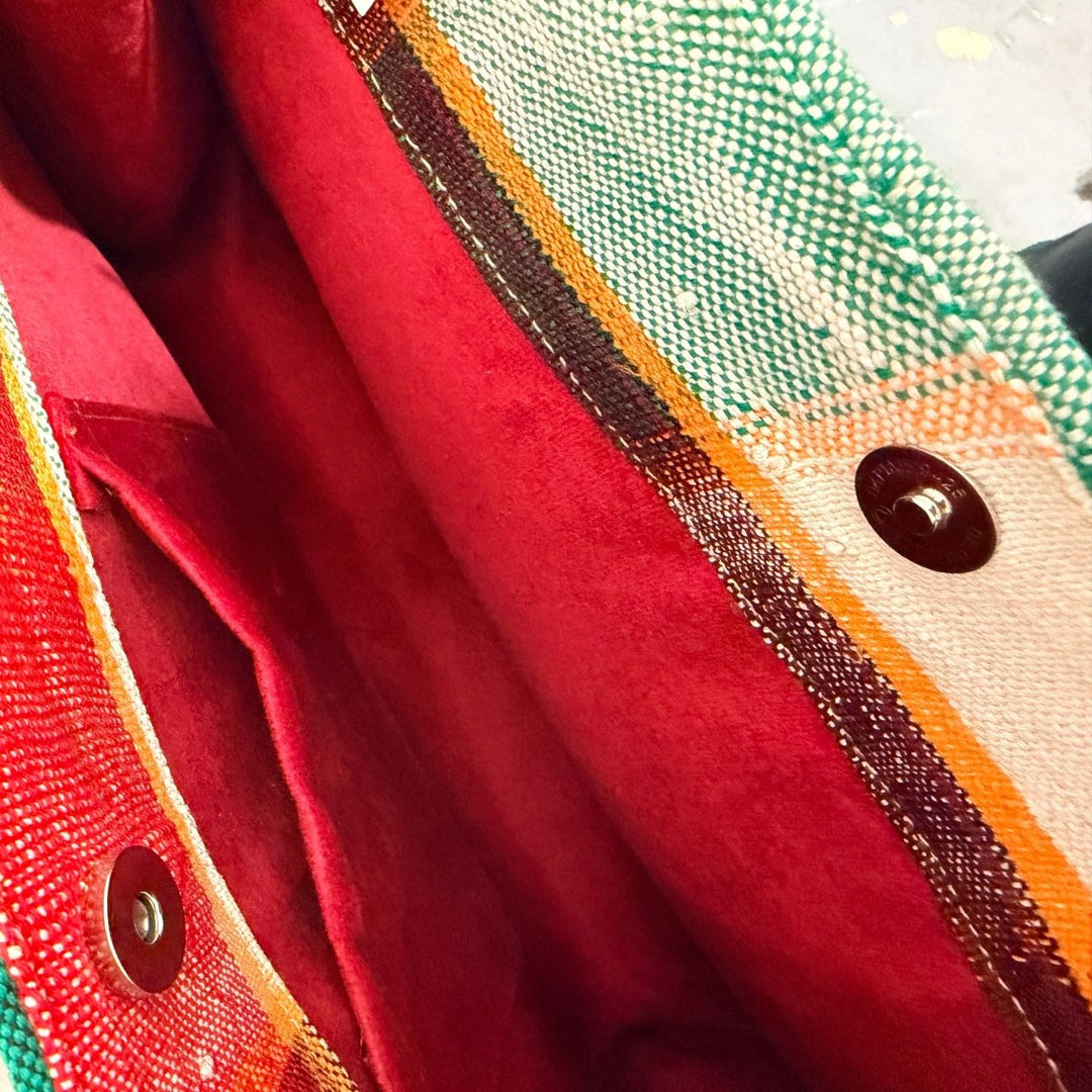 Moroccan Blanket Tote Bag - Tote Bag - Jade and May Accessories