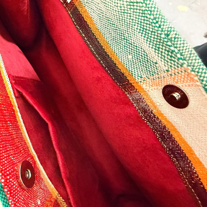 Moroccan Blanket Tote Bag - Tote Bag - Jade and May Accessories