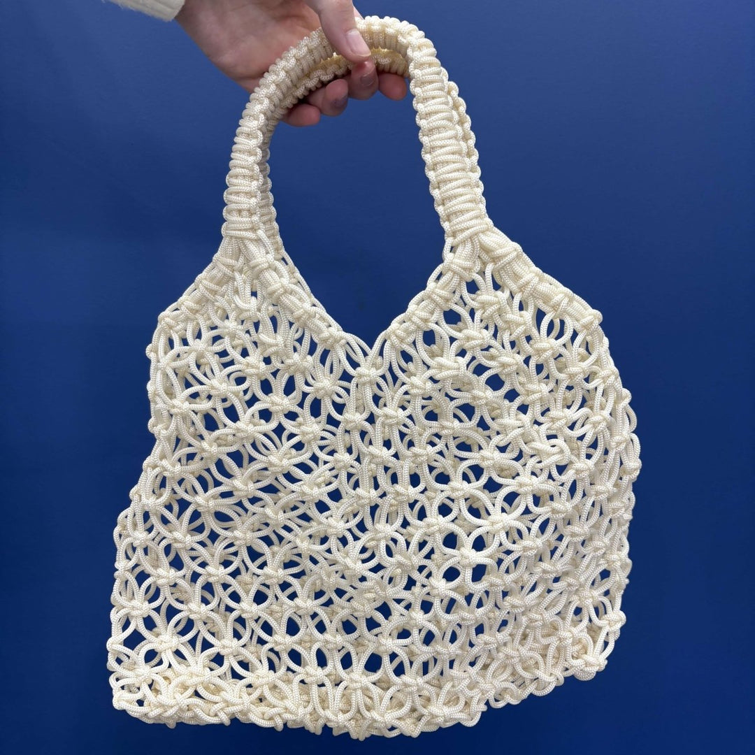 Moroccan Crocheted Bag | Made in Morocco - Tote Bag