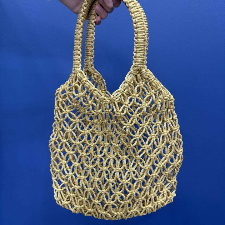 Moroccan Crocheted Bag | Made in Morocco - Tote Bag