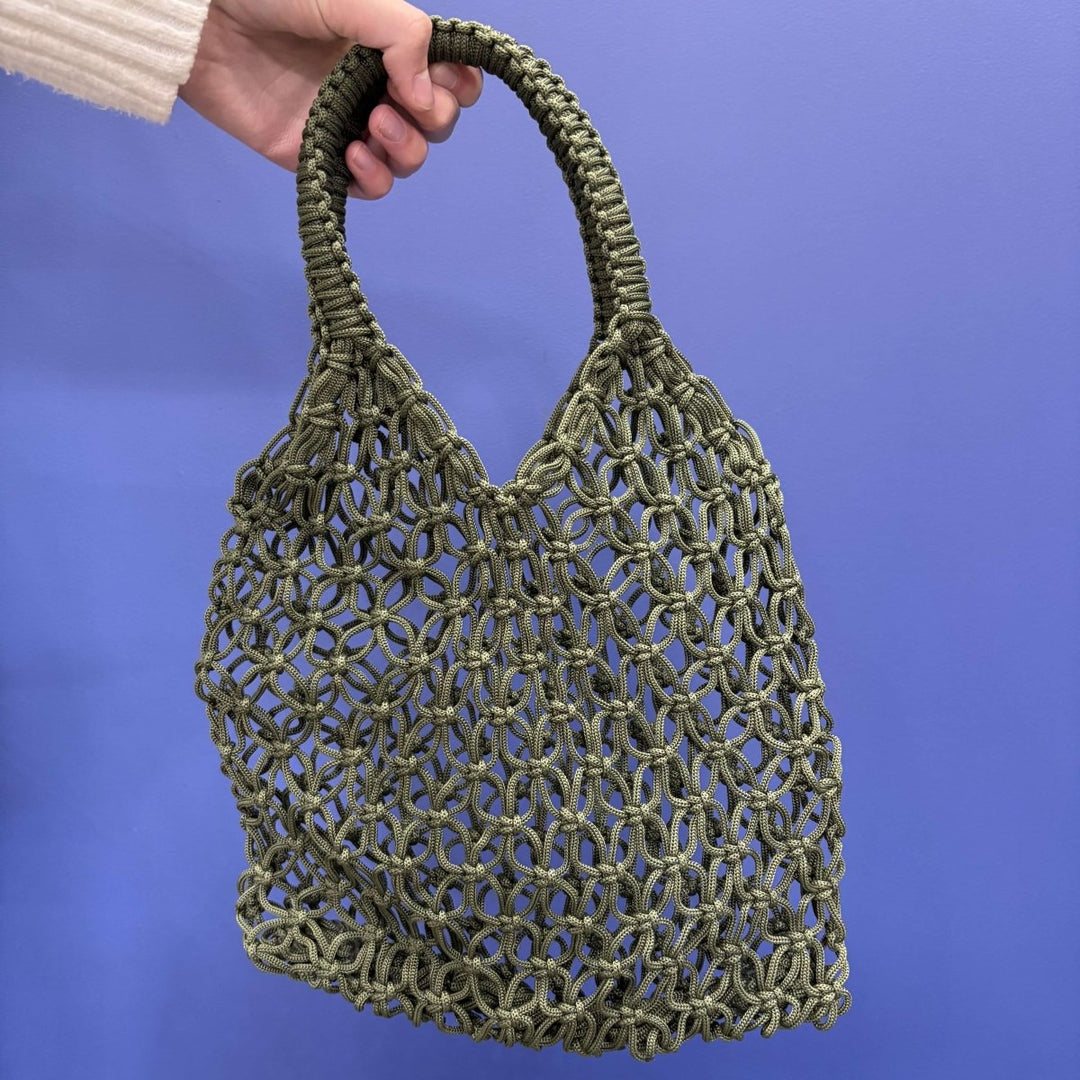 Moroccan Crocheted Bag | Made in Morocco - Tote Bag