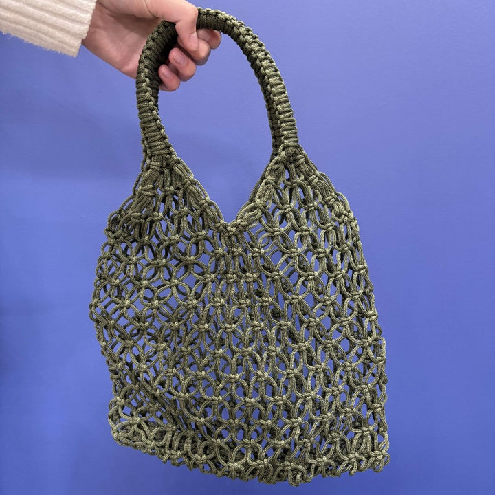 Moroccan Crocheted Bag | Made in Morocco - Tote Bag