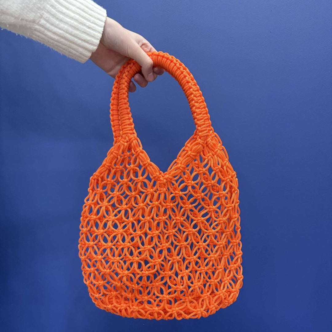 Moroccan Crocheted Bag | Made in Morocco - Tote Bag