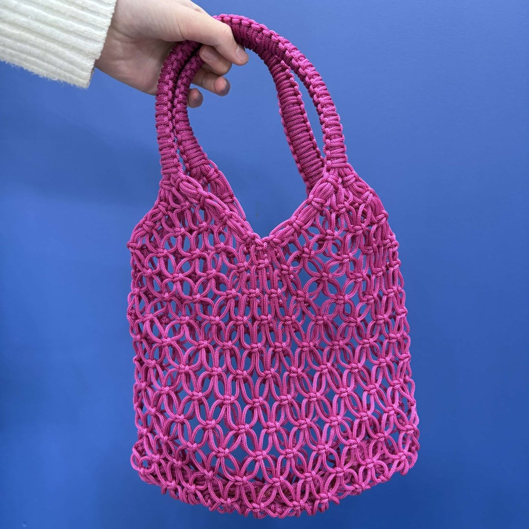Moroccan Crocheted Bag | Made in Morocco - Tote Bag