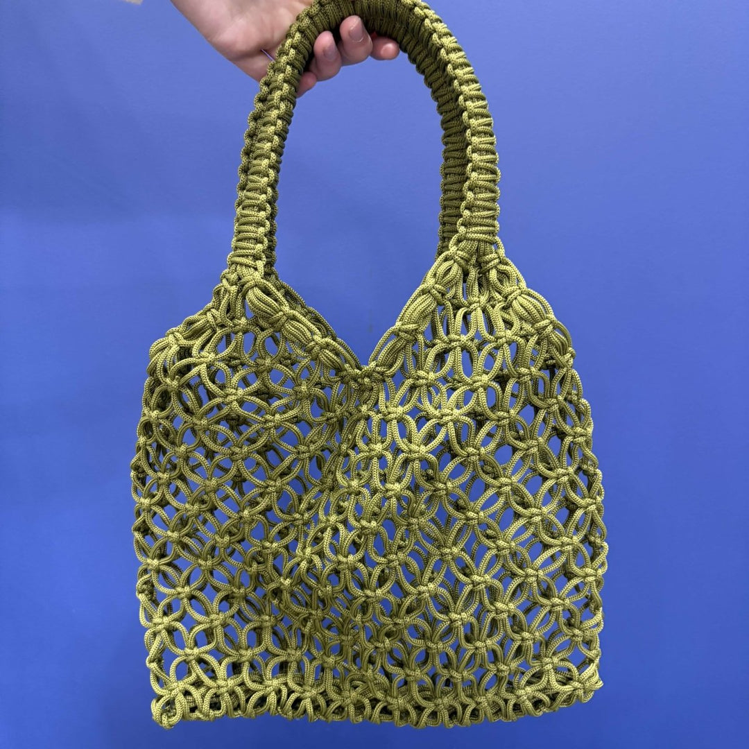 Moroccan Crocheted Bag | Made in Morocco - Tote Bag