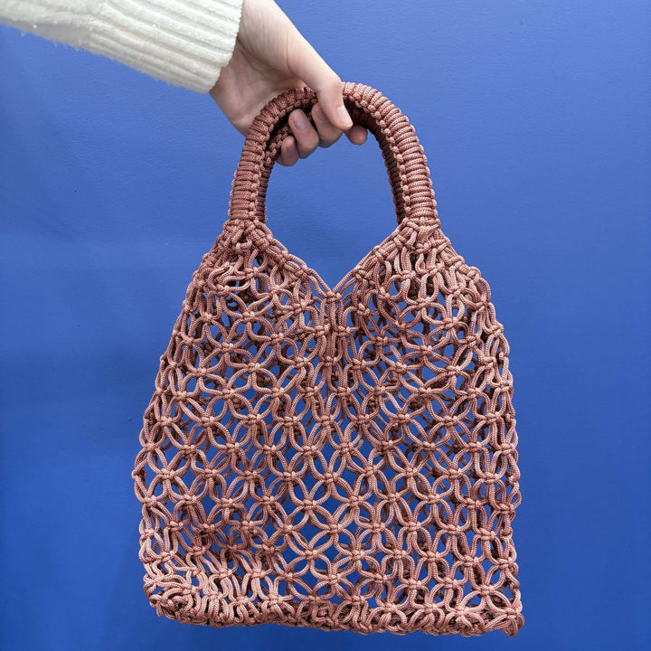 Moroccan Crocheted Bag | Made in Morocco - Tote Bag