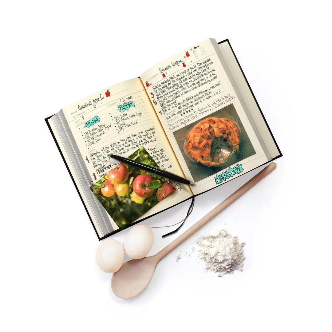 My Family Cookbook in Black - Cookbook