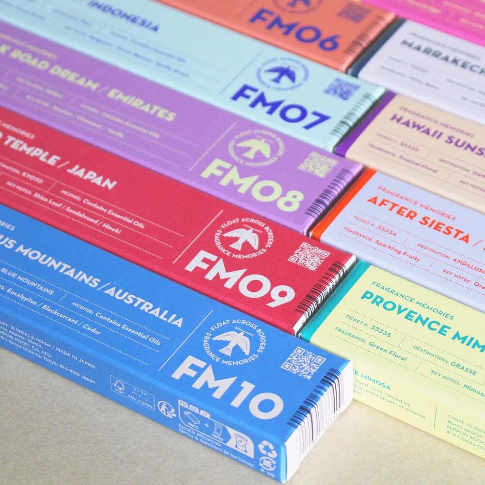 Nippon Kodo Fragrance Memories Incense - Kyoto Temple / Japan - Incense